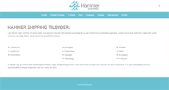 Desktop Screenshot of hammershipping.dk