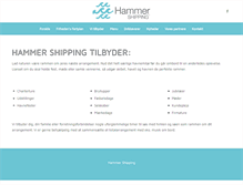 Tablet Screenshot of hammershipping.dk